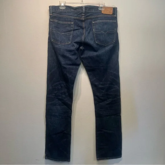 POLO Ralph Lauren Authentic Denim Goods Jeans Size 34X34 Men Blue Slim Straight